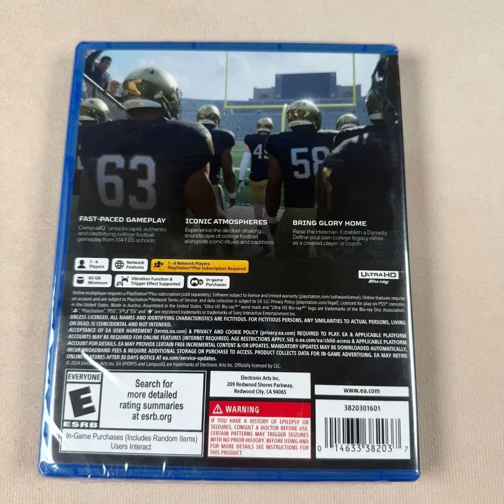 EA Sports College Football 25 PS5 PlayStation 5 Factory Sealed Brand New Game